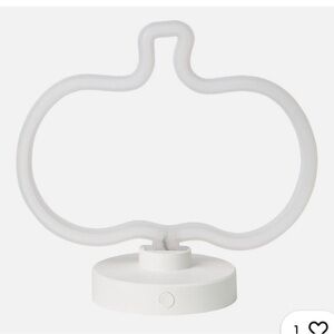 IKEA KUSTFYR LED Table Lamp, Battery Operated, Pumpkin